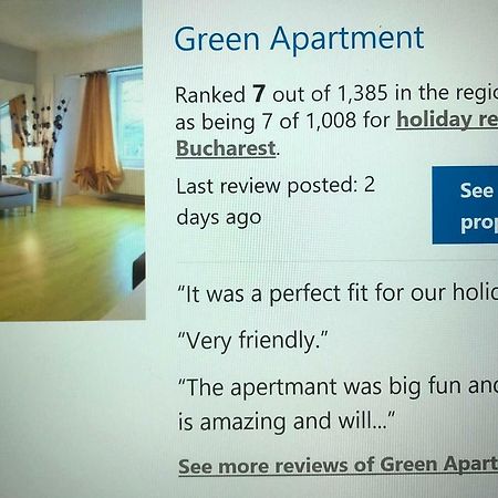 Green Apartment 6 Букурещ Екстериор снимка